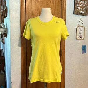 Nike Yellow Dri-Fit T-Shirt - Women’s Size Medium